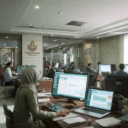 تیم کارشناسی در حال پایش داده‌های بازار و لجستیک