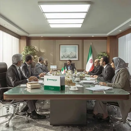 جلسه هیئت‌مدیره تجارت دانه کیهان با حضور مدیران ارشد و اسناد رسمی شرکت