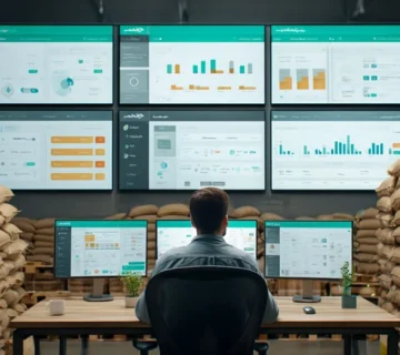 مدیریت هم‌زمان چند حواله در بازارگاه با داشبورد فارسی؛ کنترل ظرفیت انبار و برنامه‌ریزی حمل برای نهاده‌های دامی شامل جو، ذرت و کنجاله سویا.